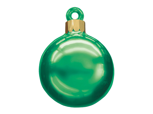 kerstdecoratie kerstbal groen